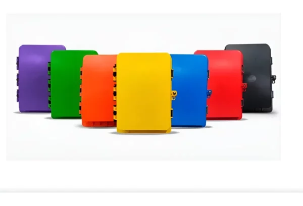 D_NQ_NP_2X_762130-MLA95498905400_102025-F 10 Caixa De Terminação Óptica Cto Ftth 3 Think Preto