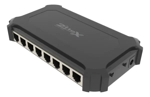 Switch 8 Portas Poe Reverso Gigabit Plus 2f-n8gprplus 2flex