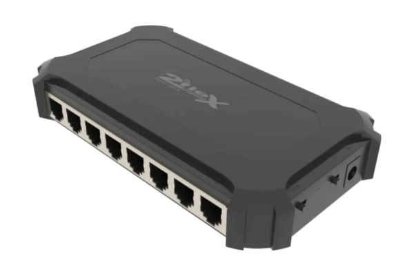 Switch 8 Portas Poe Reverso Gigabit Plus 2f-n8gprplus 2flex